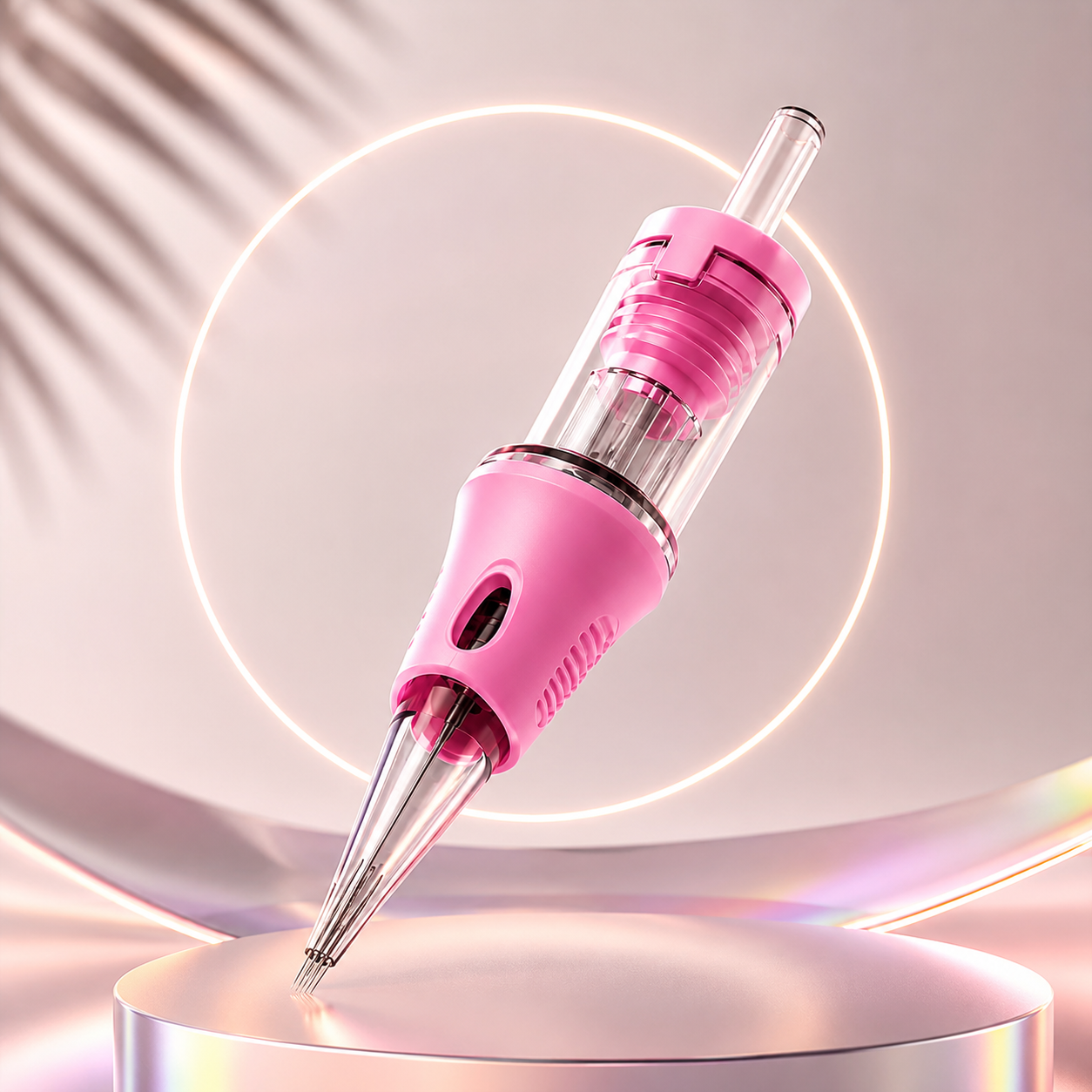 Carthage V6 Pink silicone cartridge needle